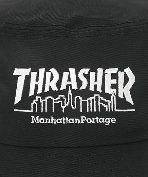 Manhattan Portage（マンハッタンポーテージ）の「THRASHER Bucket Hat（ハット・メンズ・ブラウン/ブラック・FREE）」の7枚目の写真