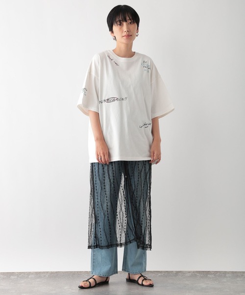 新品未使用　レプシィム 刺繍ベスト　ホワイト　完売品 フラワーレーシーベスト | [公式]レプシィム （LEPSIM）通販
