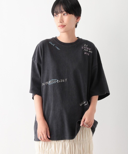 セール】リメイク風刺繍T 138739（Tシャツ/カットソー）｜LEPSIM