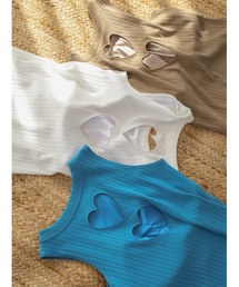 Katrin TOKYO（カトリーントーキョー）の「cup-in heart american sleeve tops（タンクトップ）」