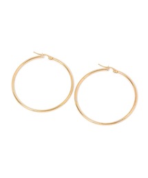 LAKOLE | ステンレスワンタッチビッグフープピアス / 144604(ピアス（両耳用）)