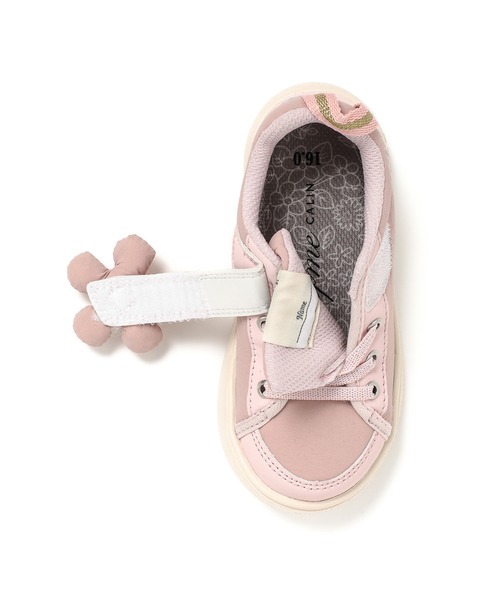 IFME(イフミー)の「KIDS|ifme CALIN ビッグフラワースニーカー(スニーカー・キッズ・ピンク/ブラック/グレー・21.0cm/18.0cm/18.5cm/19.0cm/19.5cm/20.0cm/20.5cm/15.0cm/15.5cm/16.0cm/16.5cm/17.0cm/17.5cm)」の10枚目の写真