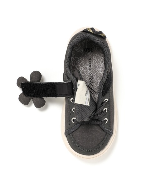 IFME(イフミー)の「KIDS|ifme CALIN ビッグフラワースニーカー(スニーカー・キッズ・ピンク/ブラック/グレー・21.0cm/18.0cm/18.5cm/19.0cm/19.5cm/20.0cm/20.5cm/15.0cm/15.5cm/16.0cm/16.5cm/17.0cm/17.5cm)」の18枚目の写真