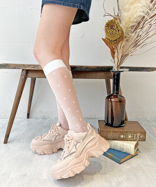 ボリュームソールダッドスニーカー（スニーカー）｜attagirl