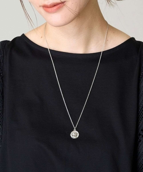 a.v.v(アーヴェヴェ)の「ミニコインチャームネックレス(ネックレス・レディース・シルバー/ゴールド・38)」の1枚目の写真