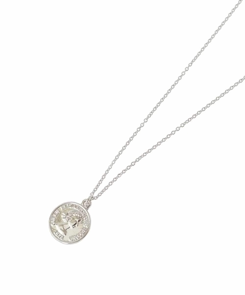 a.v.v(アーヴェヴェ)の「ミニコインチャームネックレス(ネックレス・レディース・シルバー/ゴールド・38)」の5枚目の写真