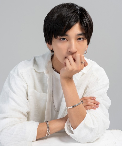 ieLS（イエルズ）の「金属アレルギー対応「ieLS」ステンレス　ダブルチェーンブレスレット（ブレスレット・メンズ・ゴールド/シルバー・ONE SIZE）」の7枚目の写真