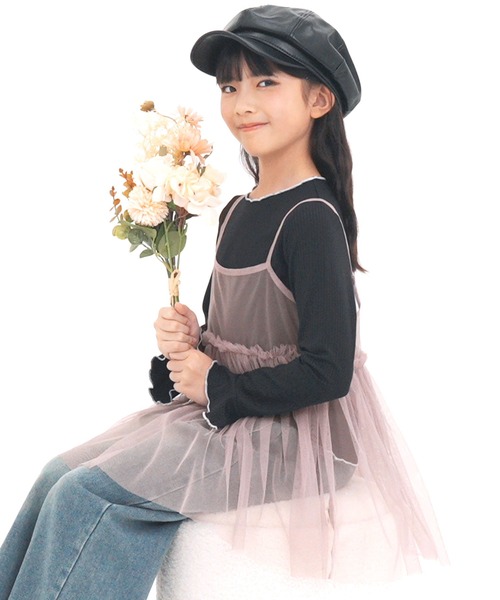 Bee des Bee（ビーデスビー）の「アンサンブル（アンサンブル・キッズ・ピンク系その他/シルバー×ブルー/ホワイト×ブラック/ブラック×パープル/ブラック系その他/ブルー系その他・130cm/120cm/110cm/100cm/150cm/140cm）」の3枚目の写真