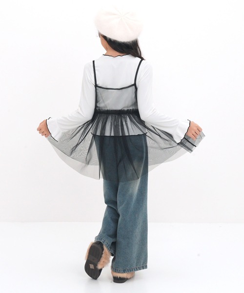 Bee des Bee（ビーデスビー）の「アンサンブル（アンサンブル・キッズ・ピンク系その他/シルバー×ブルー/ホワイト×ブラック/ブラック×パープル/ブラック系その他/ブルー系その他・130cm/120cm/110cm/100cm/150cm/140cm）」の10枚目の写真