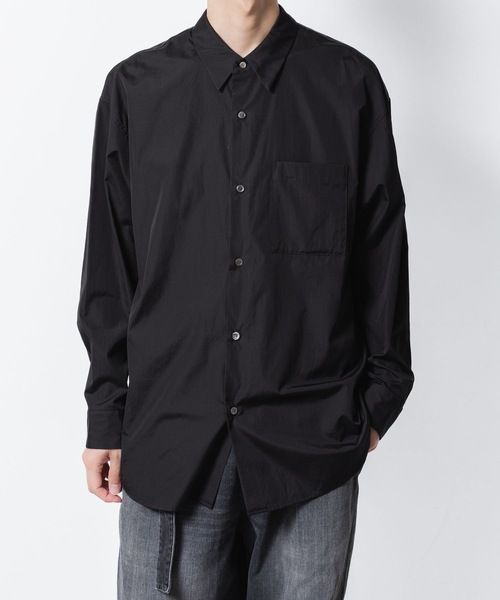 ATTACHMENT（アタッチメント）の「170/2 スビン ブロードL/Sシャツ / 170/2 SVIN BROAD L/S SHIRT（シャツ/ブラウス・メンズ・ホワイト/ブルー/ブラック・1/3/2）」の3枚目の写真