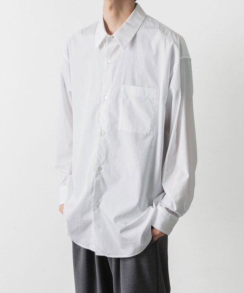 ATTACHMENT（アタッチメント）の「170/2 スビン ブロードL/Sシャツ / 170/2 SVIN BROAD L/S SHIRT（シャツ/ブラウス・メンズ・ホワイト/ブルー/ブラック・1/3/2）」の13枚目の写真