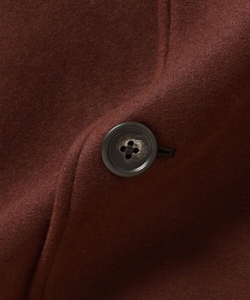 BEAMS（ビームス）の「フリース ステンカラー コート（ステンカラーコート・メンズ・ネイビー/ボルドー・SMALL/MEDIUM/LARGE/X-LARGE）」の8枚目の写真