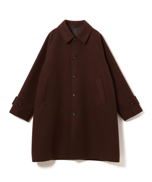BEAMS（ビームス）の「フリース ステンカラー コート（ステンカラーコート・メンズ・ネイビー/ボルドー・SMALL/MEDIUM/LARGE/X-LARGE）」の19枚目の写真