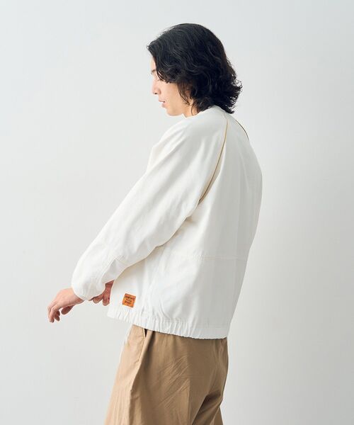 CRAFT STANDARD BOUTIQUE（クラフトスタンダードブティック）の「URANIWA MIGHTY WHT DENIM P/O（Tシャツ/カットソー・レディース・ホワイト・M/L/XL）」の3枚目の写真