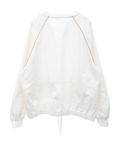 CRAFT STANDARD BOUTIQUE（クラフトスタンダードブティック）の「URANIWA MIGHTY WHT DENIM P/O（Tシャツ/カットソー・レディース・ホワイト・M/L/XL）」の10枚目の写真