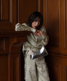 CHARLES & KEITH バッグシルバー ななな CHARLES & KEITH バッグシルバー ななな ショルダーバッグ