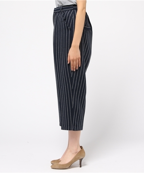 WEGO(ウィゴー)の「WEGO/クロップドテーパードパンツ(その他パンツ・レディース・グレー系その他/ブルー系その他/ブラウン・FREE)」の5枚目の写真