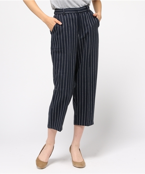 WEGO(ウィゴー)の「WEGO/クロップドテーパードパンツ(その他パンツ・レディース・グレー系その他/ブルー系その他/ブラウン・FREE)」の17枚目の写真