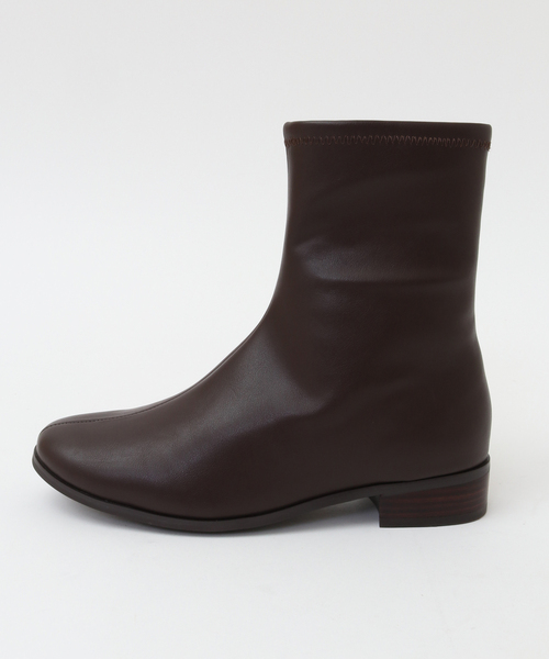 MELROSE claire(メルローズ クレール)の「【ソフトな足あたりのストレッチブーツ】(ブーツ・レディース・ダークブラウン/ブラック/グレイッシュベージュ・2/3/4)」の19枚目の写真