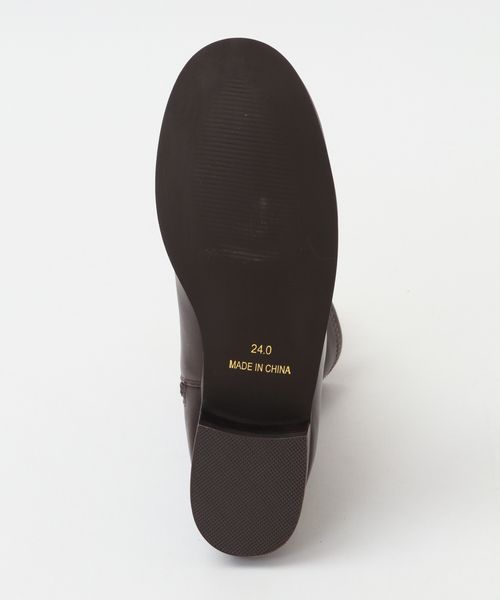 MELROSE claire(メルローズ クレール)の「【ソフトな足あたりのストレッチブーツ】(ブーツ・レディース・ダークブラウン/ブラック/グレイッシュベージュ・2/3/4)」の21枚目の写真