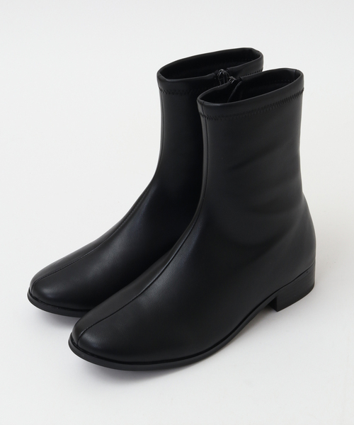 MELROSE claire(メルローズ クレール)の「【ソフトな足あたりのストレッチブーツ】(ブーツ・レディース・ダークブラウン/ブラック/グレイッシュベージュ・2/3/4)」の7枚目の写真