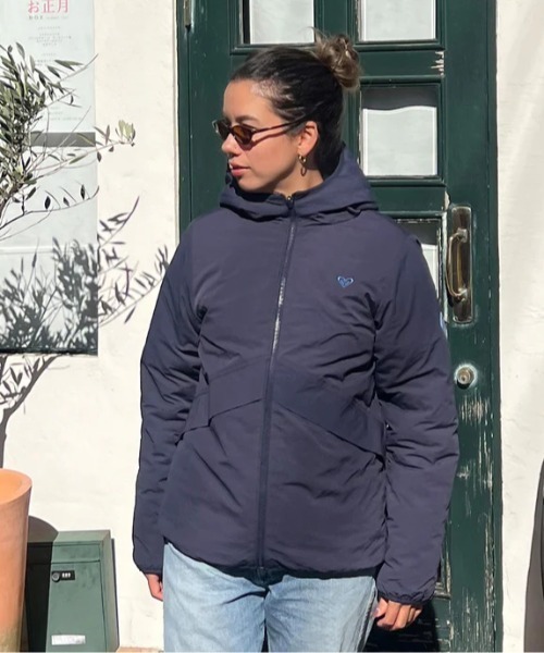 セール】MOROCKIN CRUSH/ロキシーモコモコジップアップブルゾン