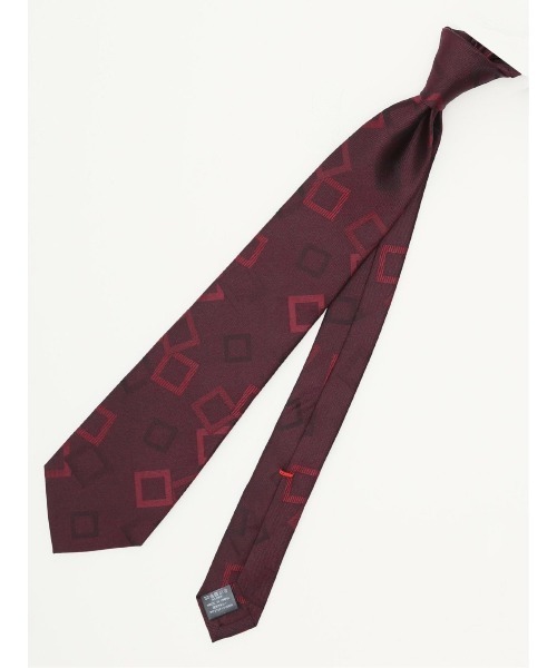 m.f.エディトリアル メンズ セッテピエゲ シルク総柄 ネクタイ 8cm幅（ネクタイ）｜m.f.editorial（エムエフエディトリアル）