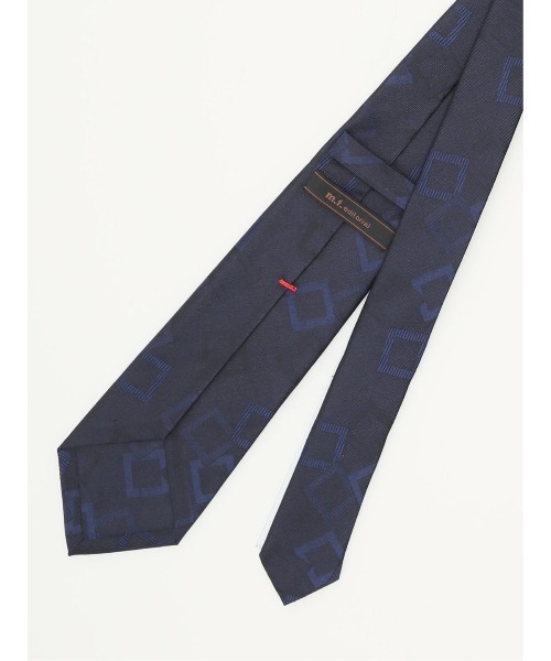 m.f.エディトリアル メンズ セッテピエゲ シルク総柄 ネクタイ 8cm幅（ネクタイ）｜m.f.editorial（エムエフエディトリアル）