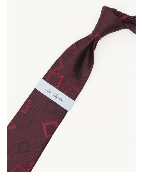 m.f.エディトリアル メンズ セッテピエゲ シルク総柄 ネクタイ 8cm幅（ネクタイ）｜m.f.editorial（エムエフエディトリアル）