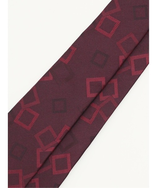 m.f.エディトリアル メンズ セッテピエゲ シルク総柄 ネクタイ 8cm幅（ネクタイ）｜m.f.editorial（エムエフエディトリアル）