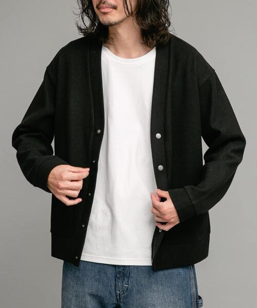 セール】ストレッチメルトンカーディガン（カーディガン/ボレロ