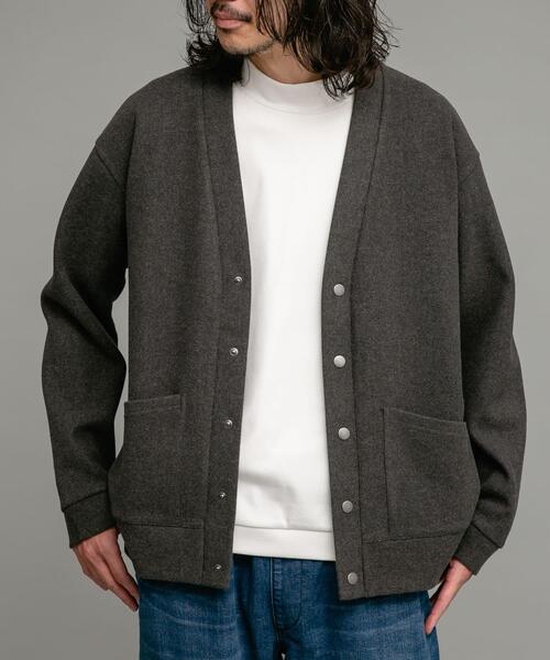 セール】ストレッチメルトンカーディガン（カーディガン/ボレロ