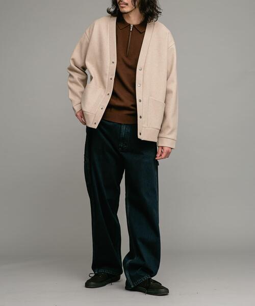 セール】ストレッチメルトンカーディガン（カーディガン/ボレロ