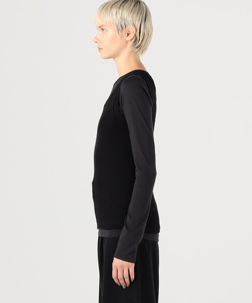 【EDITION】コットンカシミヤ レイヤードトップス エディション Edition コットンカシミヤ レイヤードトップス