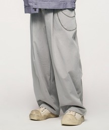rehacer | R. : Wide Leg Pleats Pants(チノパンツ)