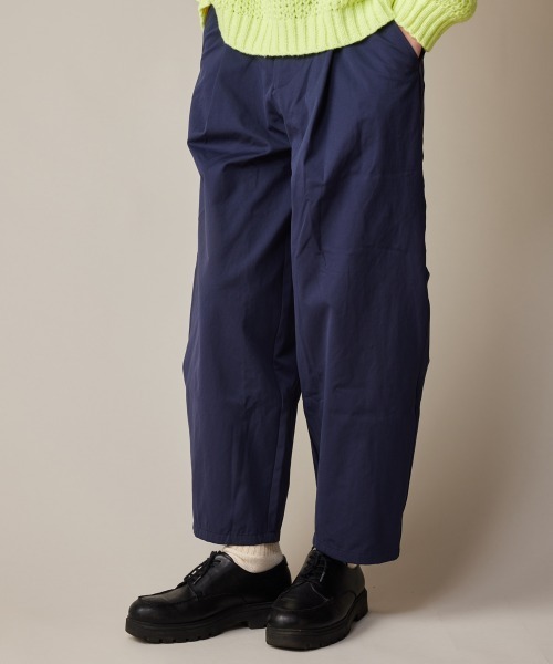 rehacer(レアセル)の「R. : Wide Leg Pleats Pants(チノパンツ・メンズ・ネイビー/グレー・SMALL/MEDIUM/LARGE)」の15枚目の写真