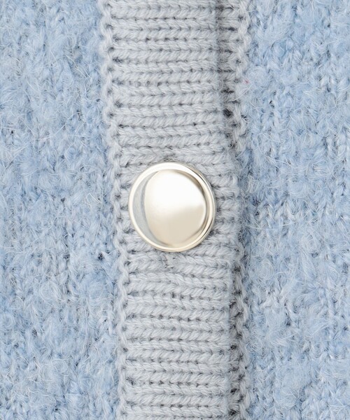 【セール】【洗える】ブークレー ニットジャケット（カーディガン/ボレロ）｜Feroux（フェルゥ）