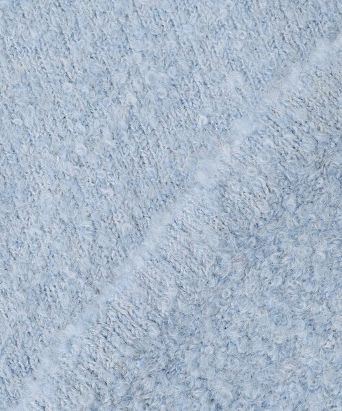 【セール】【洗える】ブークレー ニットジャケット（カーディガン/ボレロ）｜Feroux（フェルゥ）