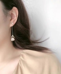 ガーリー モチーフ バラエティ デザイン ピアス