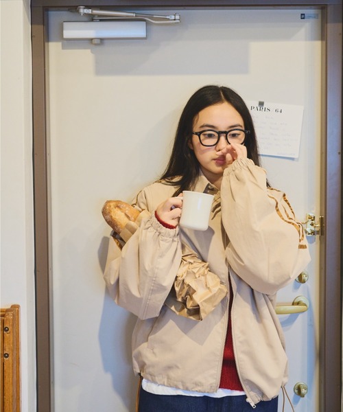 common gull products.(コモンガルプロダクツ)の「金木犀の香りするスウィングトップ(その他アウター・レディース・ベージュ系/イエロー系/ベージュ系1・MEDIUM/LARGE)」の16枚目の写真