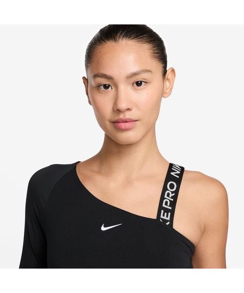 NIKE(ナイキ)の「ナイキ NIKE W NP DF SHINE CROP TOP(Tシャツ/カットソー・レディース・ブラック・M/L)」の6枚目の写真