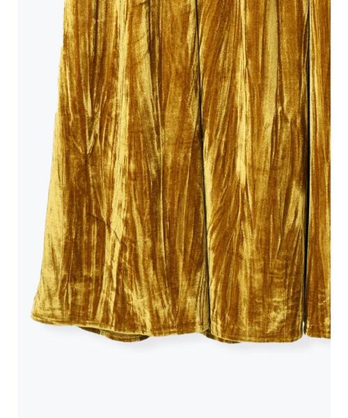 ehka sopo(エヘカソポ)の「クラッシュベロアキャミソールワンピース(ワンピース・レディース・ブルー/ブラック/マスタード・F)」の10枚目の写真