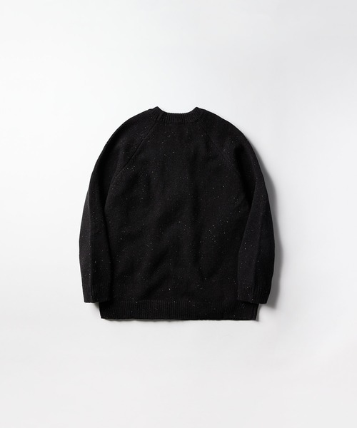meltum(メルタム)の「WOOL CREWNECK KNIT(ニット/セーター・メンズ・ブラック/チャコールグレー・MEDIUM/LARGE)」の22枚目の写真