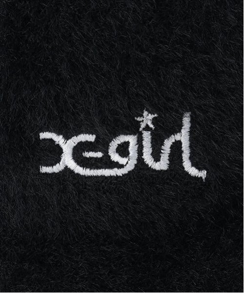 X-girl Stages（エックスガールステージス）の「ファーバケットハット（ハット・キッズ・ブラック/アイボリー・L(52-56cm)/M(48-52cm)）」の14枚目の写真