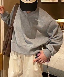 ワンポイントロゴトレーナー