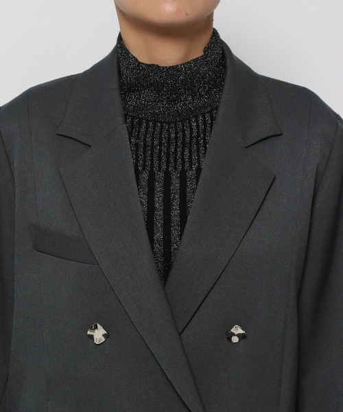 HARE（ハレ）の「タックプリーツメタルボタンジャケット(HARE