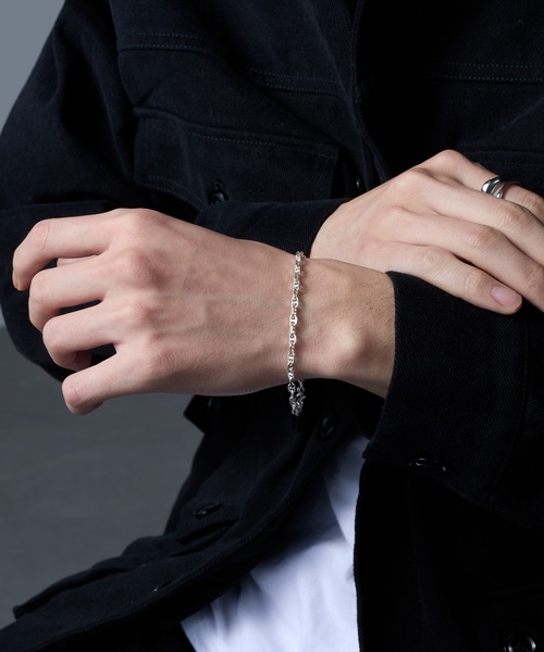 MAISON CLUB】Mini Anchor Chain Bracelet /Silver925/ KUN