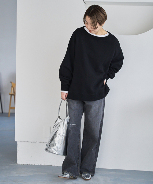 cache cache(カシュ カシュ)の「cache cache/カシュカシュ バケツショルダー(ショルダーバッグ・レディース・キャメル/ブラック/シルバー・FREE)」の14枚目の写真