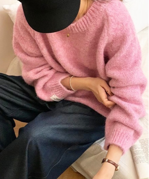 美品　タグ付き 定価2万 HARVESTY ウール ニット ベスト ピンク 美品 タグ付き 定価2万 HARVESTY ウール ニット ベスト ピンク - メルカリ