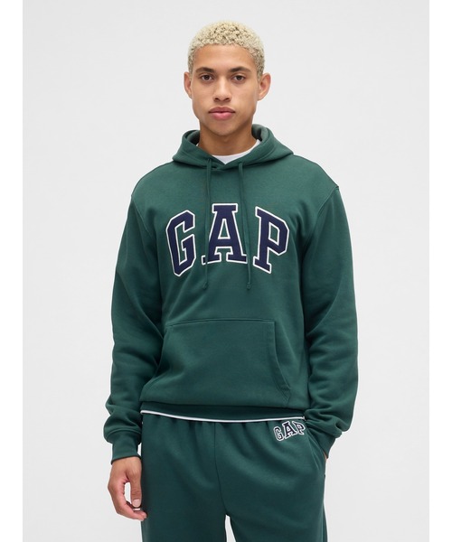 リラックスGapロゴパーカー(ユニセックス)（パーカー）｜GAP（ギャップ